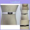 Adjustable Waist Elegant Belt For Women Featuring Stylish Pressure Lines Ideal For Blazers Skirts And