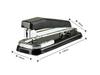 Deli 0414 Rotating Saddle Stitch Stapler for Student Exercise Books