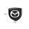 1Pcs 3D Metal Auto Door Shield Emblem Car Body Badge Sticker Styling For Mazda 3 6 CX5 2 CX3 CX9 MX5 RX8 Axela Demio MS CX5 2 Axela Demio Atenza MS GJ