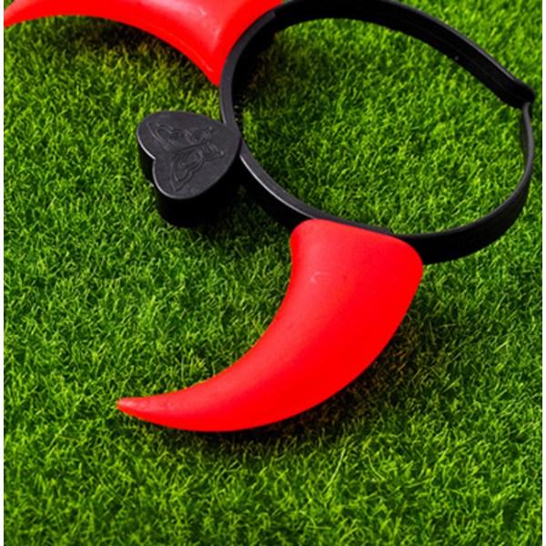 Party Show LED Lamp Devil Horn Headband Large Size