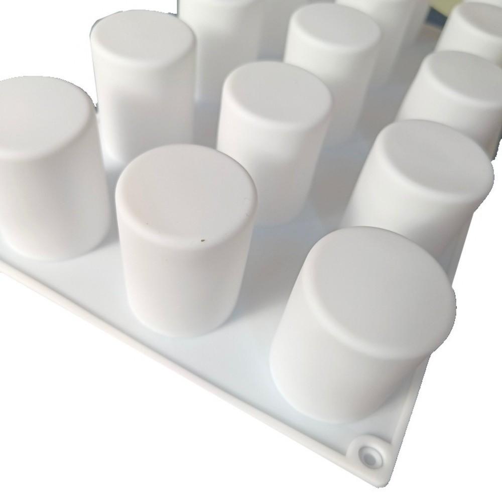 Food Grade Silicone Cylindrical Cake Molds Heat Resistant Mousse Cake Moulds  Party Dessert