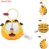 GARFIELD Peluche Famiglia Portachiavi Carino Anime Gatto Garfield Odie Animali di Peluche Divertenti Bambola Peluche Ciondoli Regali Bambino
