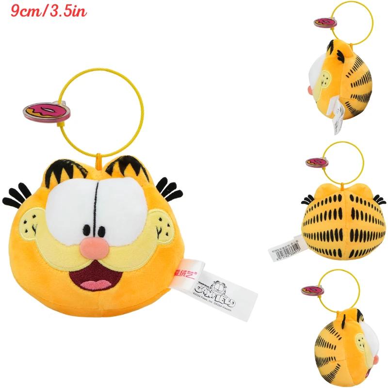 GARFIELD Peluche Famiglia Portachiavi Carino Anime Gatto Garfield Odie Animali di Peluche Divertenti Bambola Peluche Ciondoli Regali Bambino