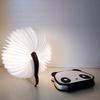 Christmas Creative Gifts Wooden Book Light Lamp Paper Lamp For