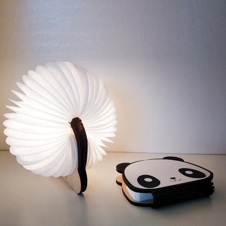 Christmas Creative Gifts Wooden Book Light Lamp Paper Lamp For