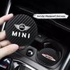 2Pcs Car Emblem Cup Groove Pad Anti Fouling Pad For MINI Cooper JCW Countryman Clubman Cabrio Paceman Coupe Roadster Clubvan