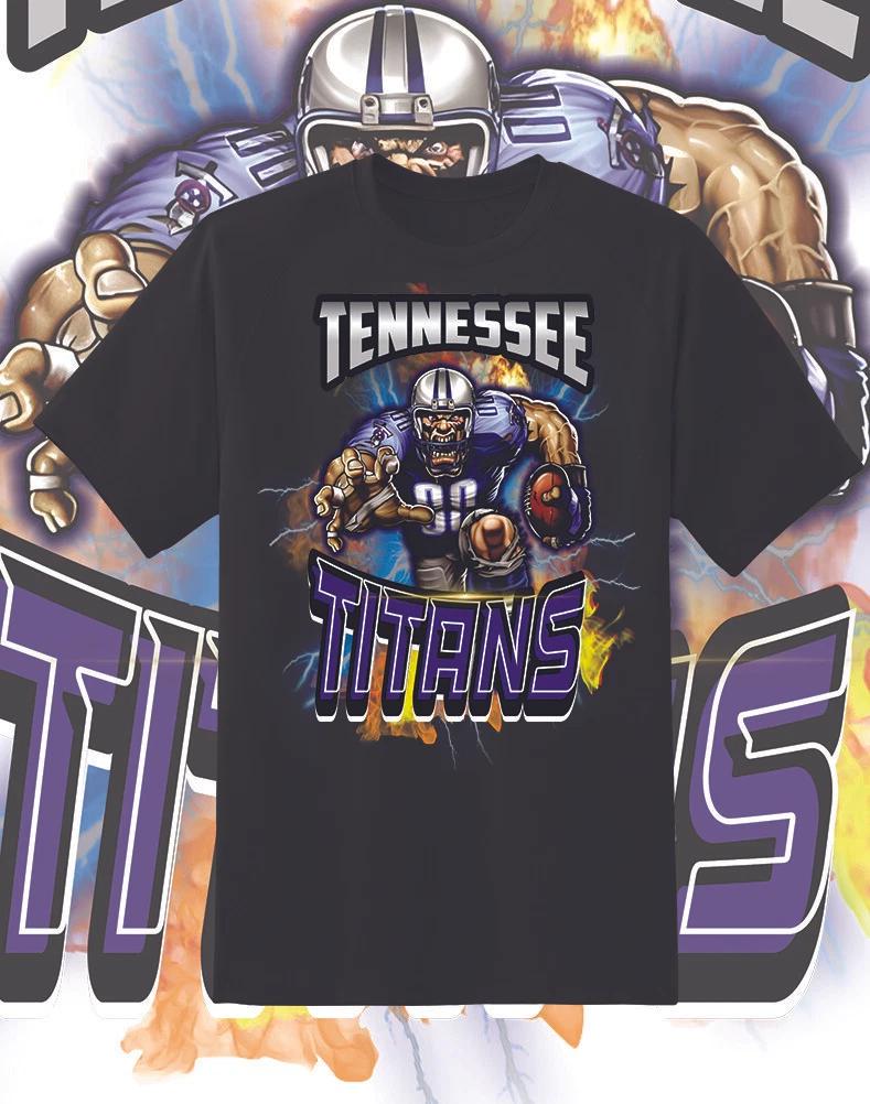 Tennessee Titans Attack Shirt Sizes!! Youth-6XL L