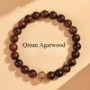 Adlerholz Armband Libellenauge Perlen Herren Damen 9 Punkte Shenqinan Naturholz Meditation Yoga Schmuck Geschenk