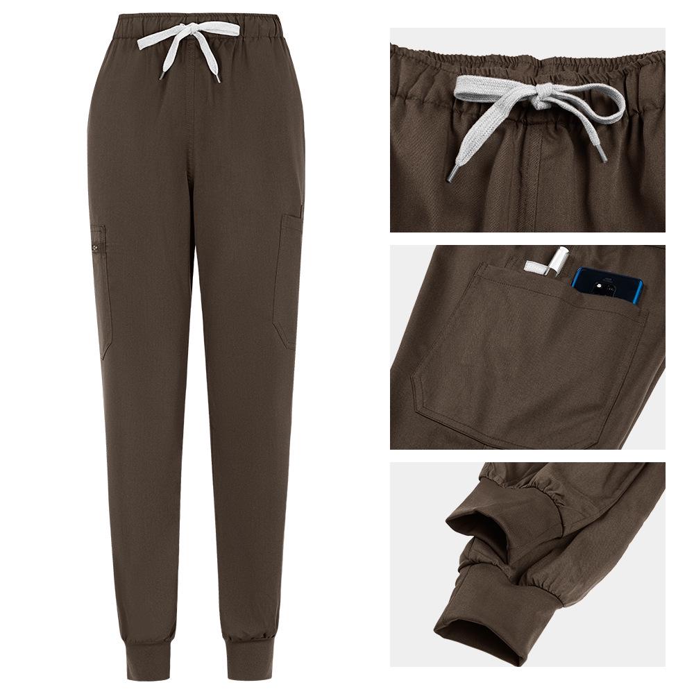 Unisex Snabbtorkande Tandvårdsskrubbdräkt - Sjuksköterske-/Skönhetsterapeutuniformsset