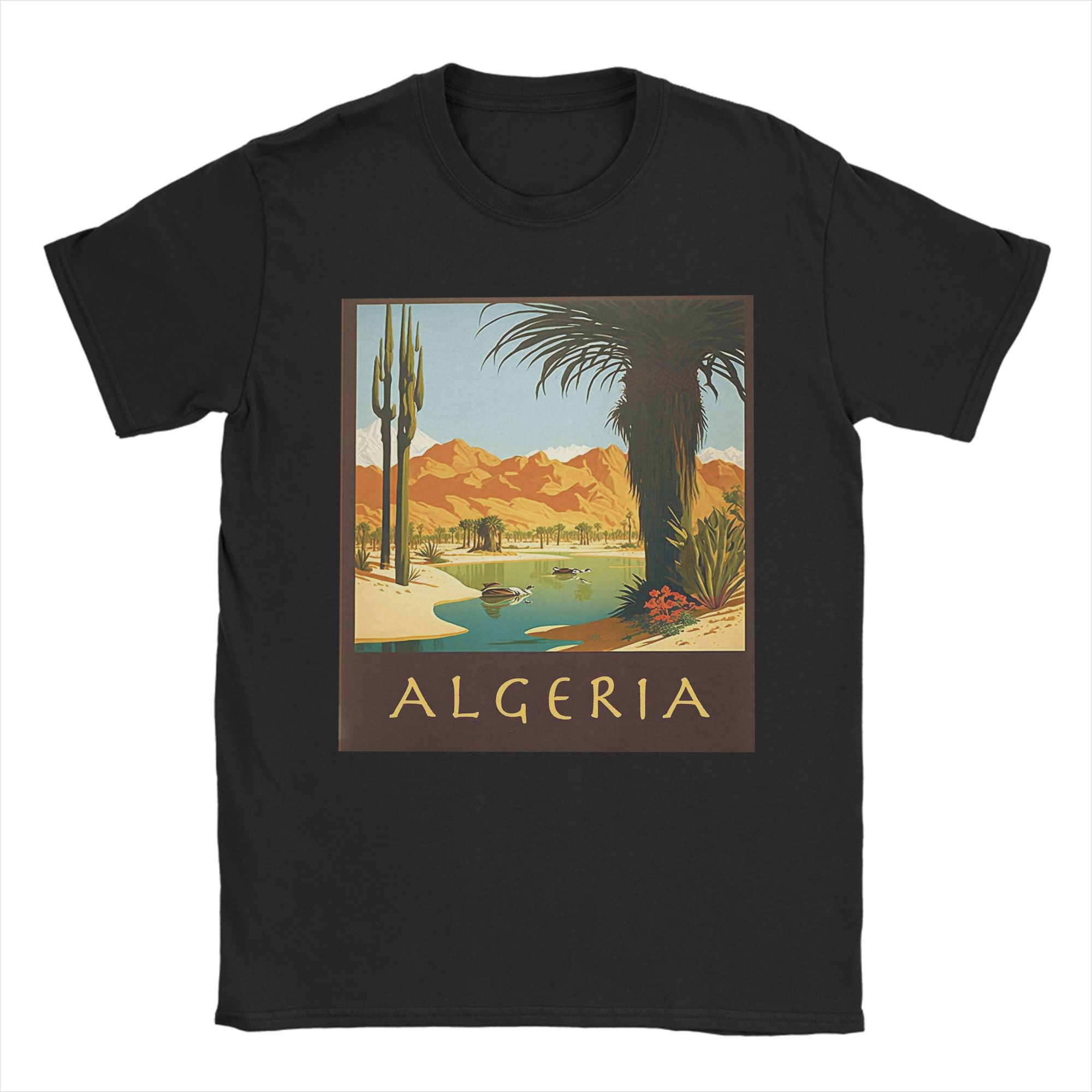 

Man T Shirt Algeria DZ City Algerian T Shirts Hip Hop Summer Tees Streetwear Casual Cotton Clothes Gift XL