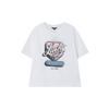 LAP VinTage PrinTing Crop ShorT Sleeve T shirT as2cT467