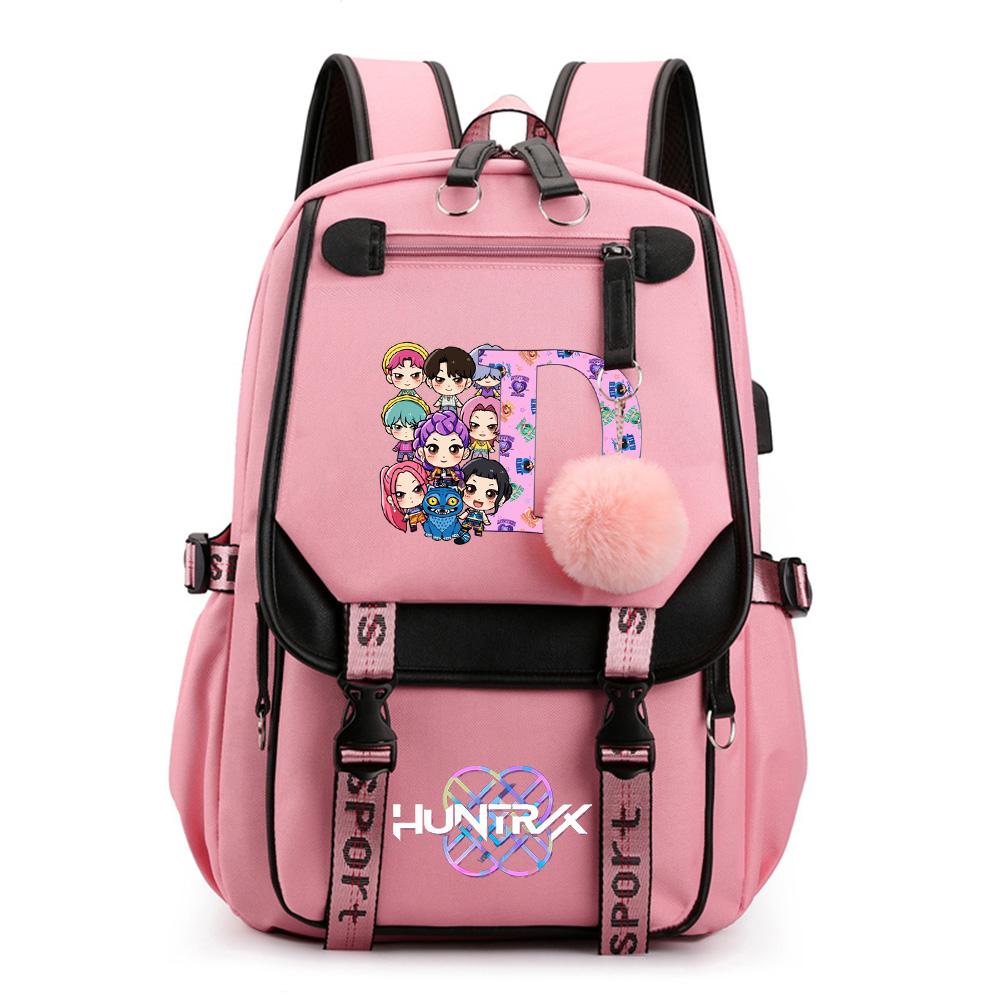 

Cartoon 26 English Letter Printed Backpack for Teenager Student Girl Boy Bookbag Schoolbag Large Capacity waterproof Travel Bag Kid Gift Rucksak