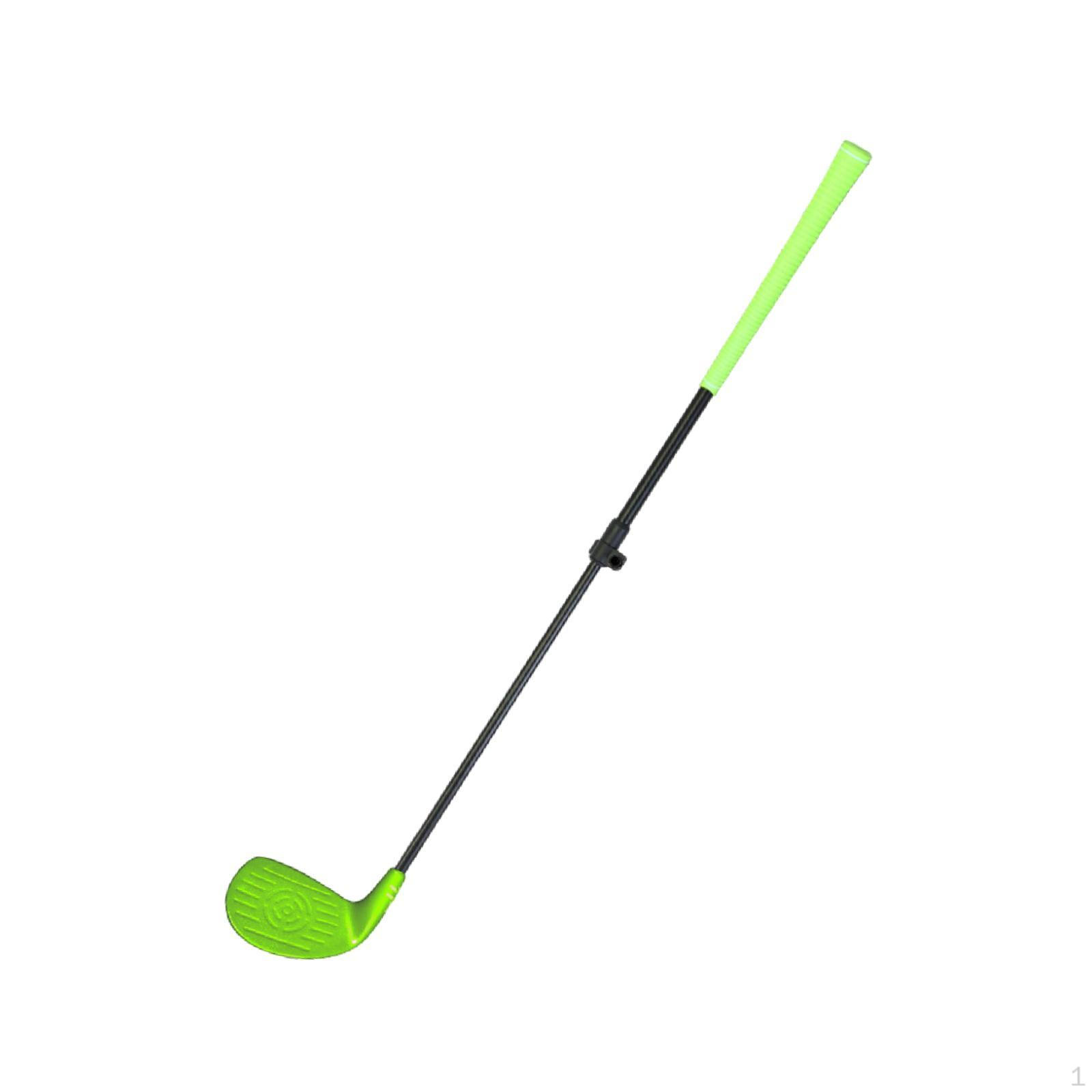 

Регулируемый гольф-клин для детей, Легкая клюшка, Эргономичная рукоятка Парки, Чиппинг, Ярд, зелёный