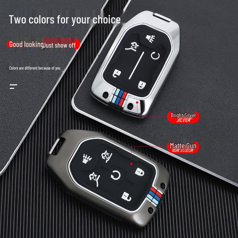 GMC Key Case: High-End Protective Shell for Yukon & Sierra - Stylish Car Accessory for Men & Women