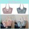 Color Solid Simple Ladies Bag Zipper Closure Interior Pockets Casual Travel Bags