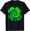 Four Leaf Clover Tie Dye St Patrick's Day Lucky Unisex T-Shirt