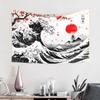 Botanical Polyester Fabric Tapestry Floral With Green White Spring Wall Hanging Tapestry,Plants Leaves Tapestry Daily Decorative