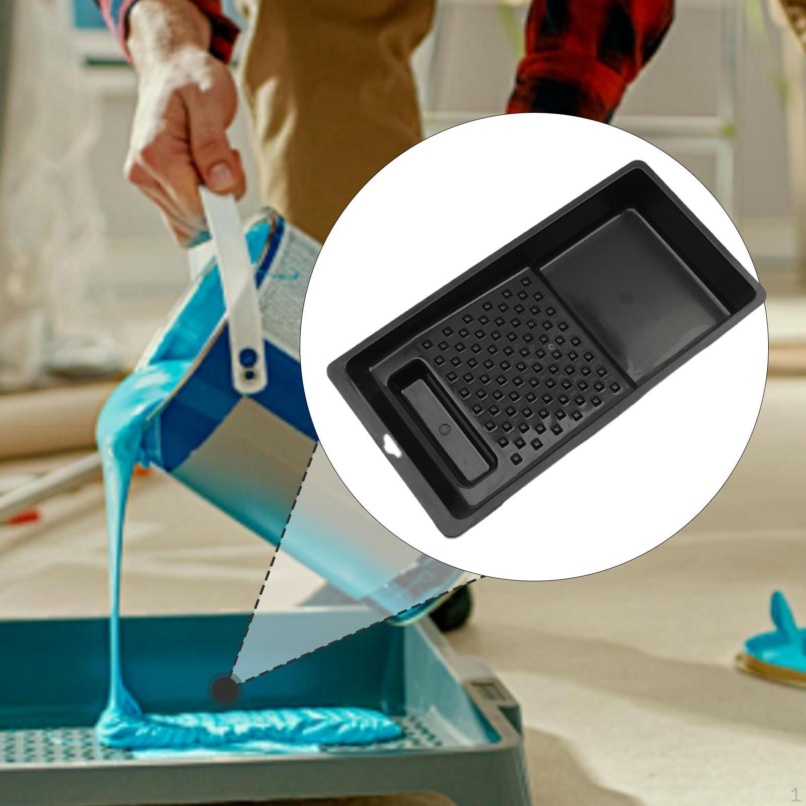 

Малярный лоток для домашнего использования, поддон для валика S чёрный