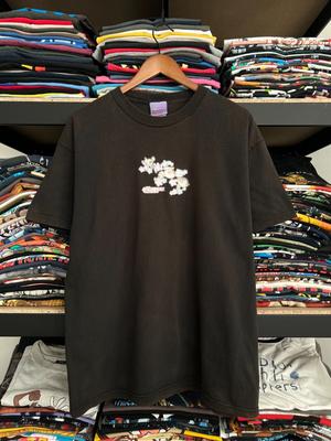Vintage 2000 Powerpuff Girls Cartoon Network Faded Black T-shirt