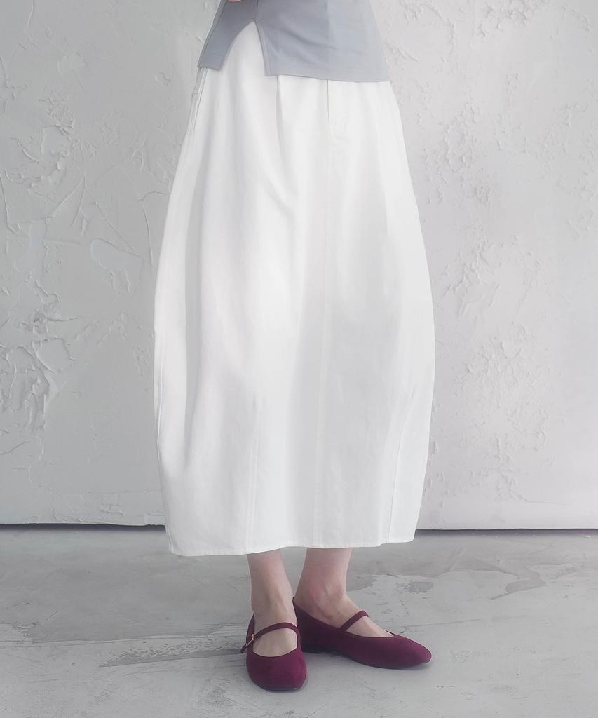 Viva Sers Maia Long Barrel Skirt_3 Colors