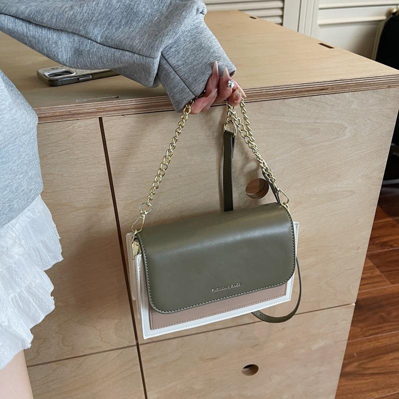 Bag New Street Trend Crossbody Women's Bag One Shoulder Oblique Cross Fashion Small Square Bag