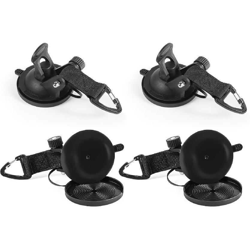 Heavy Duty Suction Cup Security Hooks For Camping(4 Pcs)