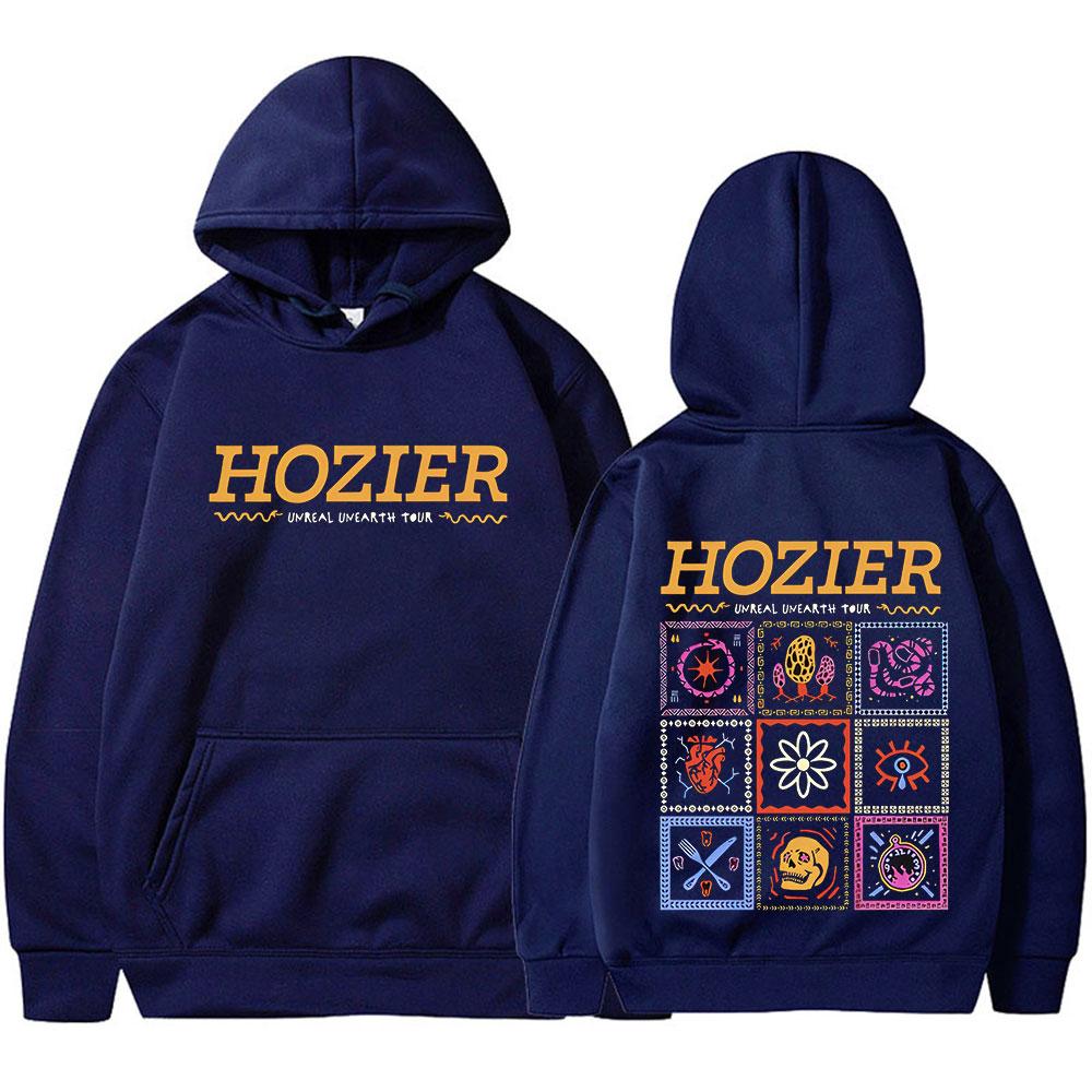 

Hozier Unreal Unearth Unheard Tour Hoodies Men Women Clothes Fashion Hip Hop Vintage Oversized Sweatshirts Casual Cozy Pullovers 3XL