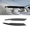 Car Styling Exterior Headlight Eyebrow Trim Eyelids Cover Eyelash Head Light Eye Lid Stickers For VW Passat B6  2005-2010