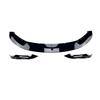 2014 bis 2020 Für BMW 4er F32 F33 F36 Universelle Frontstoßstangenlippe Diffusor Splitter Karosserie in Glänzend Schwarz Kohlefaser