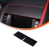 Glossy Piano Black Center Dashboard Trim Sticker For Jaguar F-Type X152 2013-24