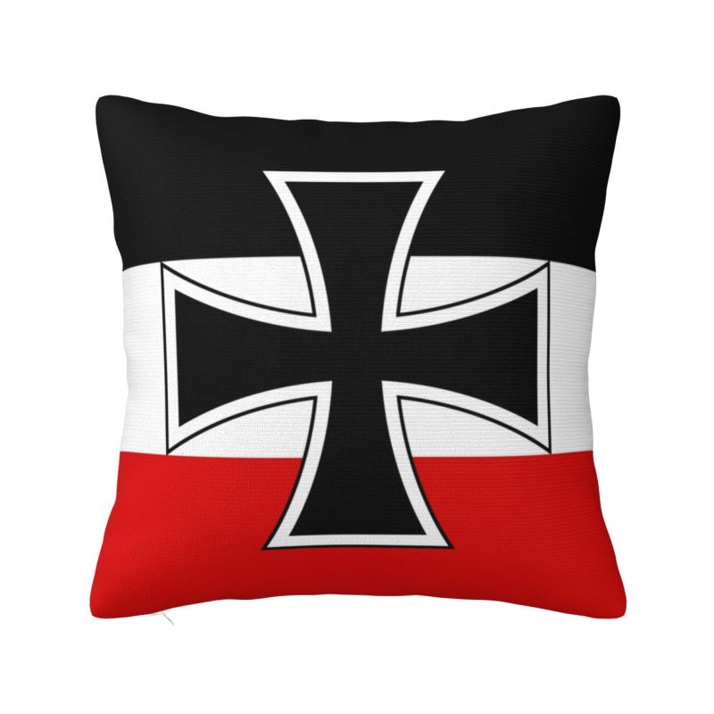 German Empire Eagle 1871 With Flag Colors Modern Throw Pillow Covers Decoracion Salon Case Emblem National Flag Sofa Cushion