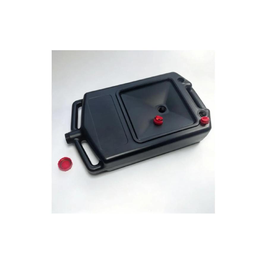 8L Oil Drain Pan Lightweight Plastic Oil Collect Pan Automotive Tool Portable Spill Resistant for Workshop, Garage