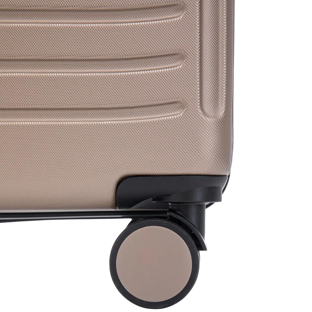 Large Wings Abs+ Coot 28" Champagne Suitcase