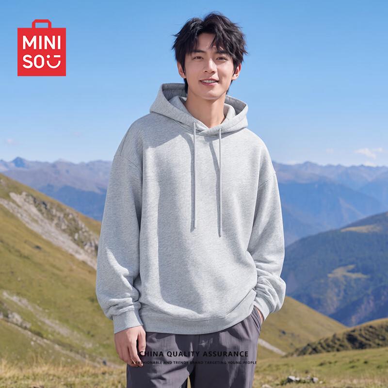 MINISO Heavyweight Hooded Pullover Sweatshirt