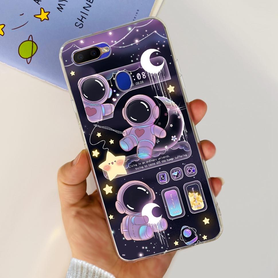 For OPPO A5S Casing AX5s CPH1909 6.2" Cute Cartoon Back Cover Phone Cases For Oppo A 5S OppoA5s Soft TPU Fundas Coque Shell