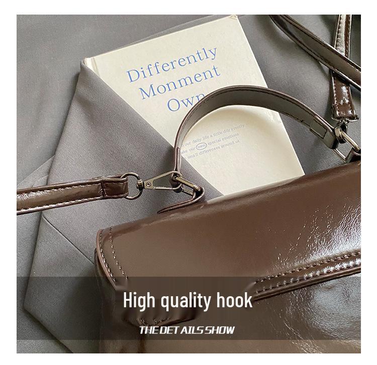 2025 Herbst/Winter Hochwertiger Rucksack mit Matt-Finish | Lässig, Vielseitig, Retro Schulstil Umhängetasche