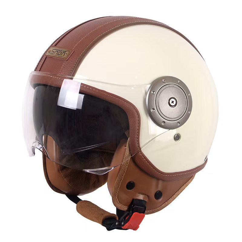 Unisex Half Safety Helmet for Motorcycles and Electric Scooters (Model 201-1)