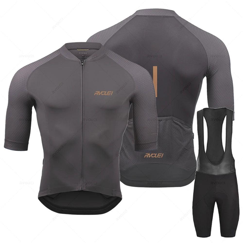 Summer new short-sleeved cycling suit quick-drying breathable bicycle mountain bike clothing