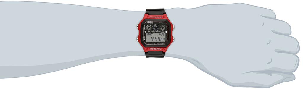 Casio Referee Timer Watch Men's AE-1300WH-4AV