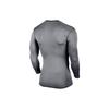 Nike Logo Round Neck Long Sleeve Fitness Shirt Men Tops Gray 449794-091