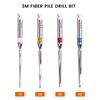 4Pcs/Box Dental Drills Fiber Post Engine Stainless Steel Drill Endodontic Root Canal Files Refills Instrument Dentistry Lab Tool