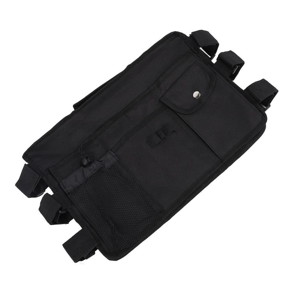 Walker Bag Wheelchair Accessories Bag Pouch Big Capacity Lightweight Oxford Cloth for Elderly Seniors Disabled