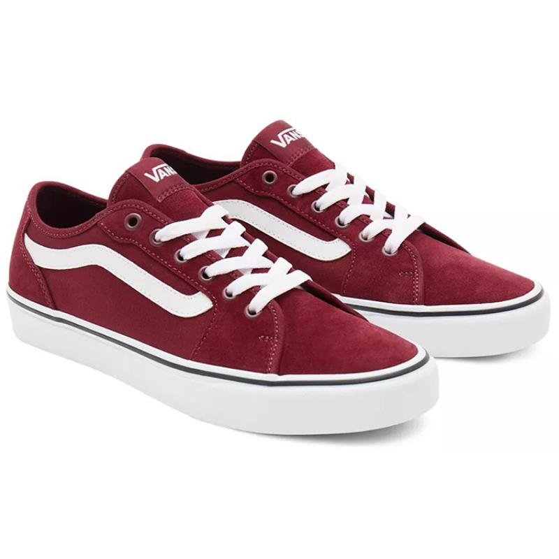 Vans Filmore Casual Fashion Skate Shoes Red Sneakers VN0A3WKZ5LN