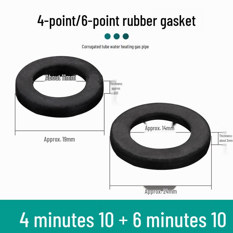1-Inch Silicone Rubber Sealing Ring Gasket for Shower Hose and Water Pipe Washer