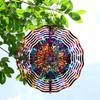 New Style, Mandala, 3D Rotating Wind Decoration, Home and Outdoor, Courtyard Garden, Pendant Decoration, Gifts