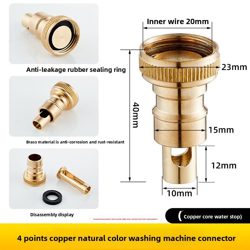 Automatic Anti-drip Tap Stop Valve
