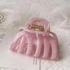 Pumpkin Grab Clip Large Hair VolumeShark ClipHigh-end Look Back of The Head Updo Hair Clip