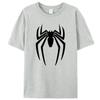 Summer Spider T-Shirt Short Sleeve Sport Cartoon Hero Tops Tees Oversized Streetwear Casual T Shirts Designer Unisex Clothing