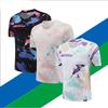 Unisex Quick-Dry Badminton Shirt Breathable Sport T-Shirt Men Women Team Uniform