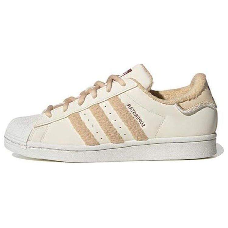 Adidas Originals Superstar Leather Low-Top Sneakers Women Sneakers Brown GY2527